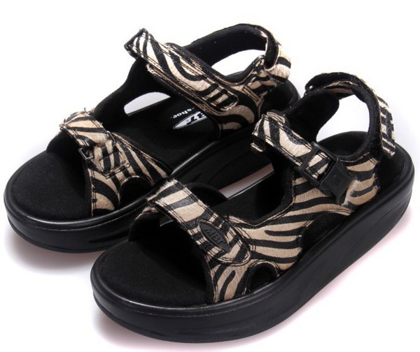 MBT Women Zebra Sandals Shoes