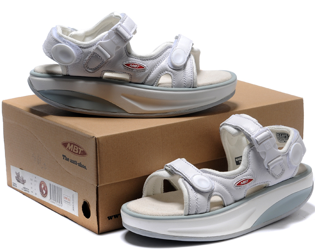 MBT Siha Sandals Women Shoes White